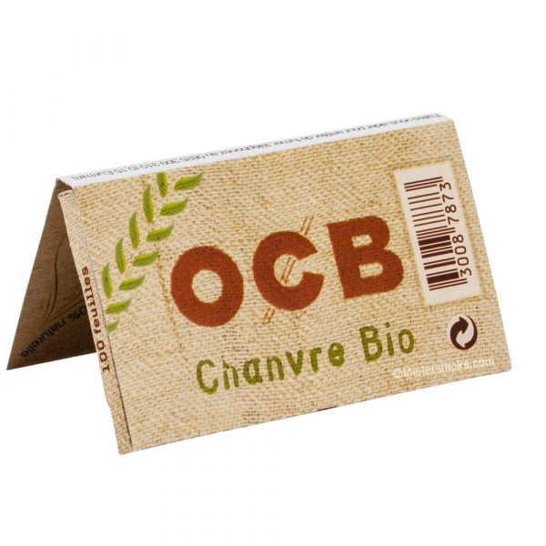 carnet de feuilles à rouler naturelle OCB chanvre bio