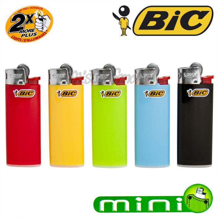 Set BIC mini lighters at the best price | Mistersmoke