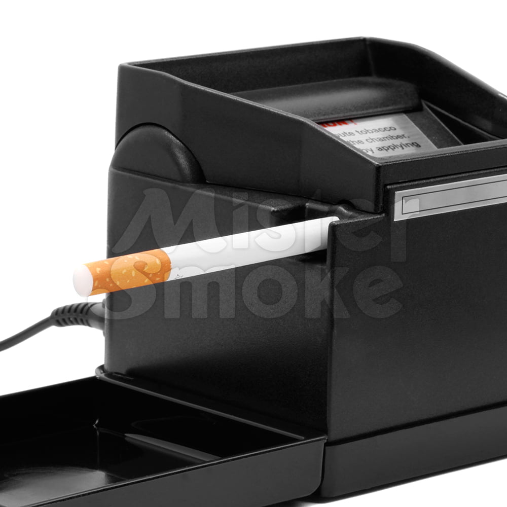Mélangeur et malaxeur No-name Tubeuse à cigarette électrique POWERMATIC 2  avec briquet tempête