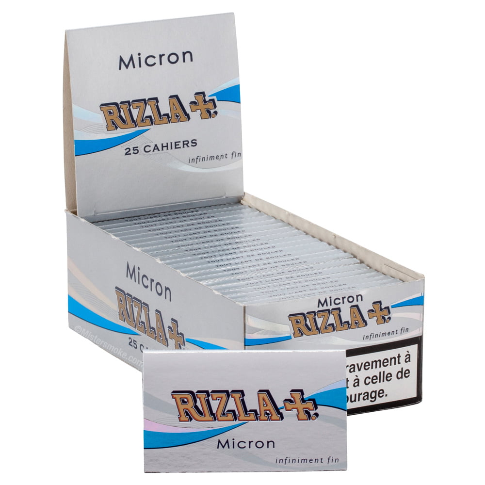 Rizla Micron Street Edition - Boite de 52 carnets de feuilles slim -  Cdiscount Au quotidien