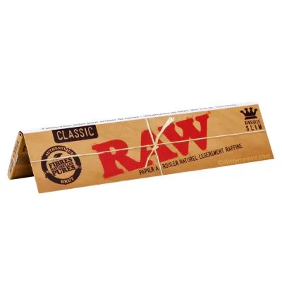 Papier à rouler Raw Slim + Tips x 10 - 17,90€