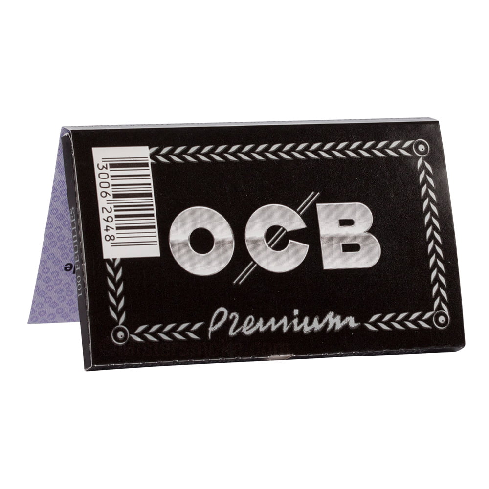 Vente de Feuilles OCB PREMIUM 1.1/4 Noir - 50 unités