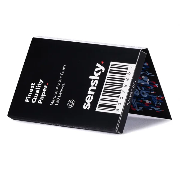 Sensky paper - carnet de 120 feuilles à rouler regular courte de qualité premium