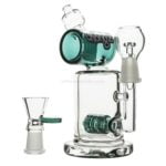 Bang en verre Kush Mercator  Bong avec percolateur - MajorSmoker