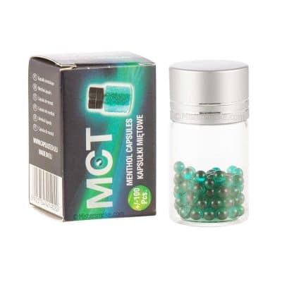 MCT Bille menthol pour cigarettes - Capsules aromatiques