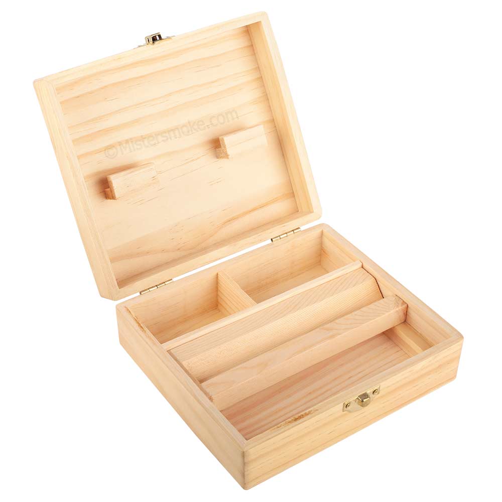 Stash Box Mini  Boîte en Bois Rouler de Joint