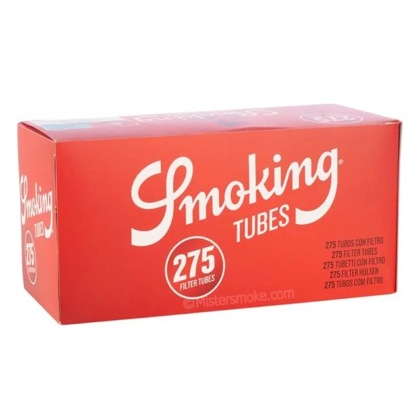 Box mit Smoking-Röhrchen