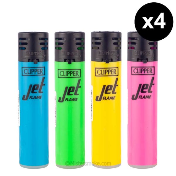 briquet clipper jet flame color