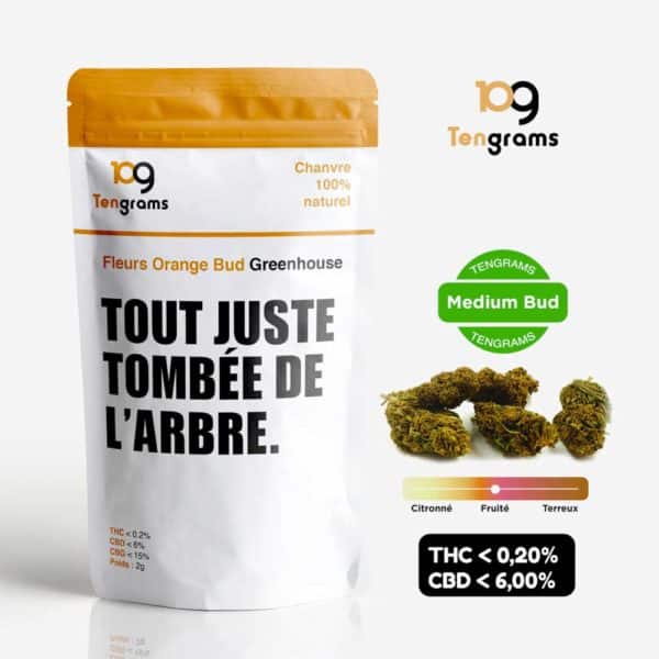 CBD TenGrams Orange bud