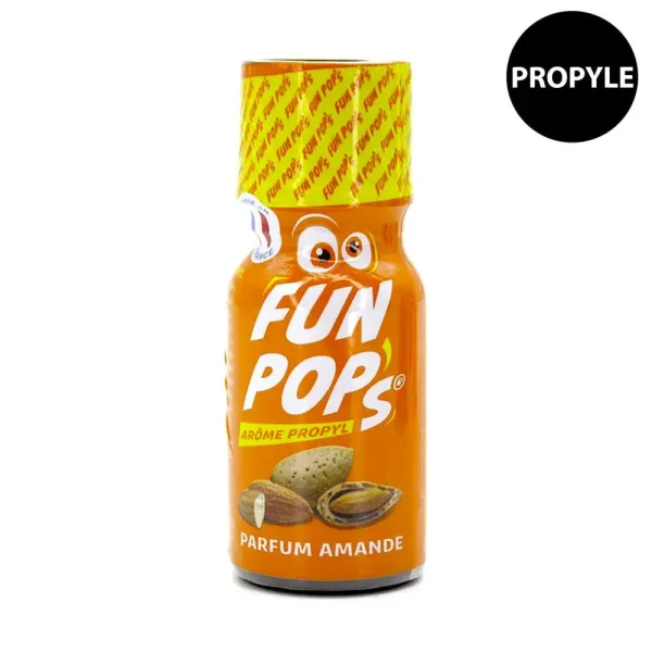 Poppers propyl Fun Pop's Amande - 15 ml - poppers rapide propyle avec parfum d'amande