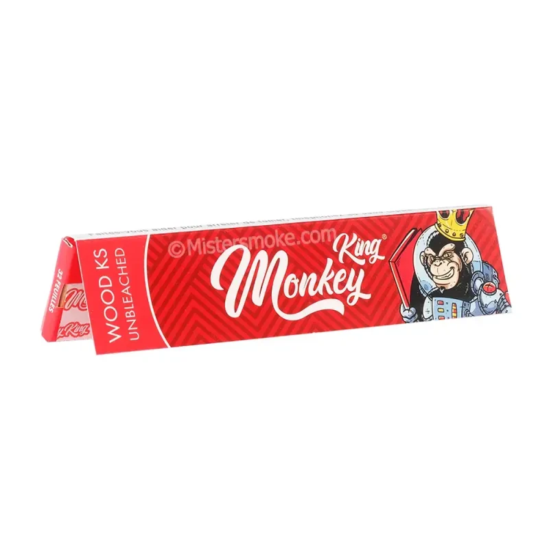 carnet feuilles slim non blanchies king size monkey king