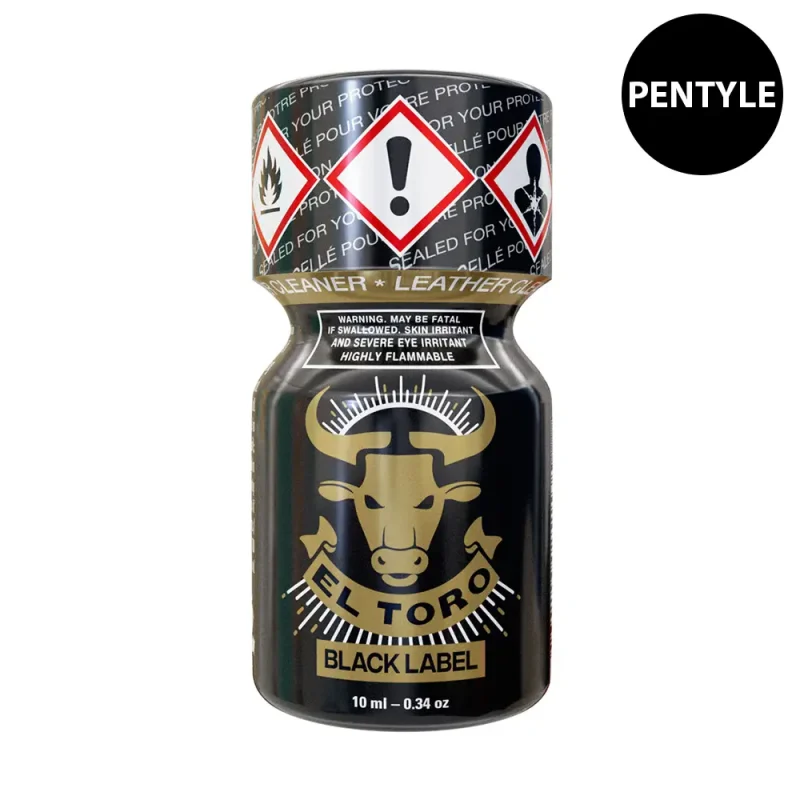 Poppers Black Label El Toro