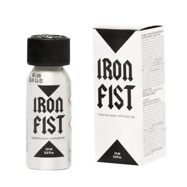 Poppers Iron Fist 24 ml - Effet intense - stimulant sexuel