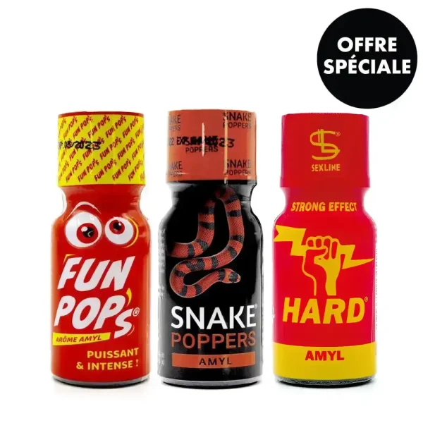 Pack Poppers Amyle - Lot économique