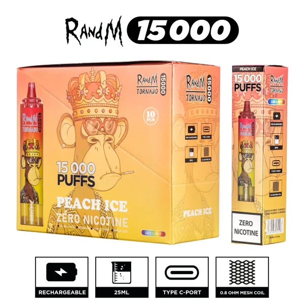 puff tornado 15000 taff en boite grossiste lot de 10 puffs jetables rechargeables.