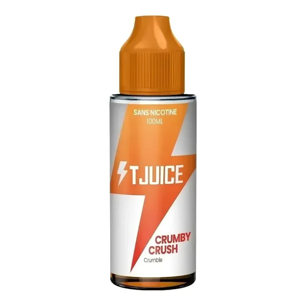 Eliquide Crumby Crush T-Juice - Flacon 120 ml prêt à booster