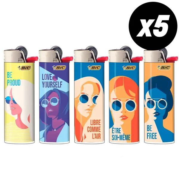 Briquet BIC Maxi WOMAN x5 pas cher