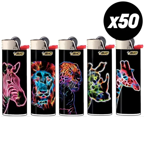 Briquet BIC Maxi Neonani x50