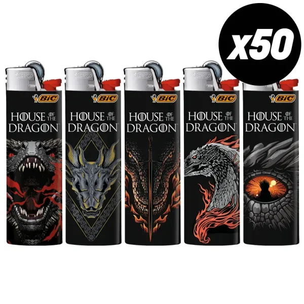 Briquet BIC Maxi Game of Thrones x50