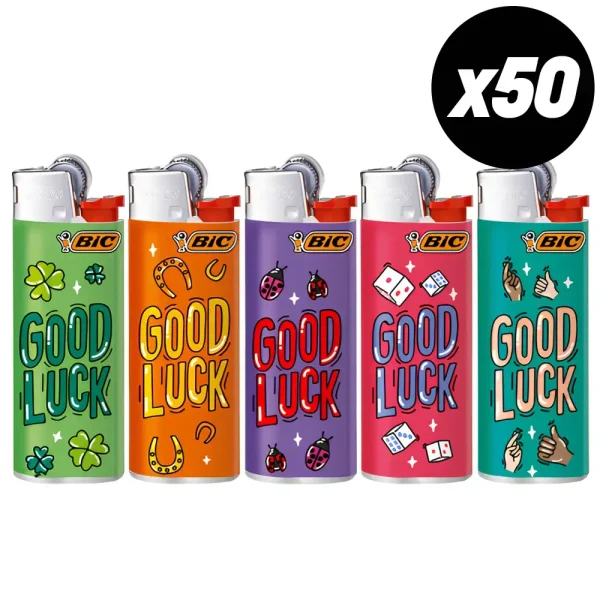 Briquet BIC Mini LUCK x50 pas cher