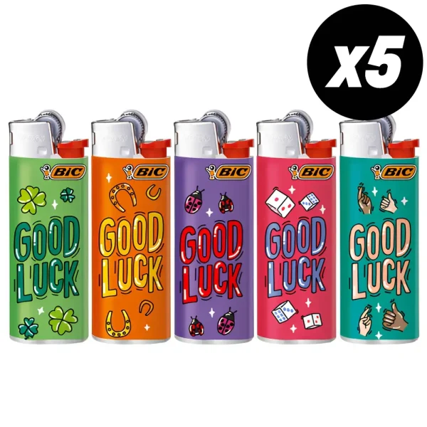 Briquet BIC Mini LUCK x5 pas cher