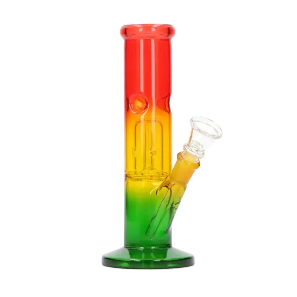 Bang verre avec Percolateur - Rasta Colors