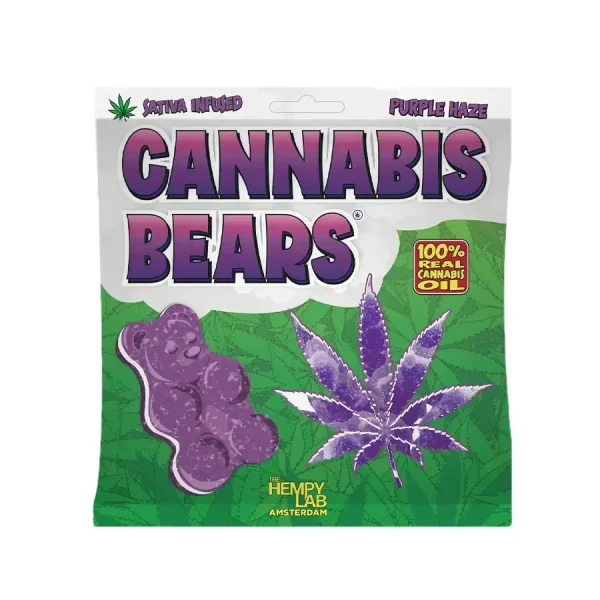 Gummies CBD Cannabis Bears - Purple Haze