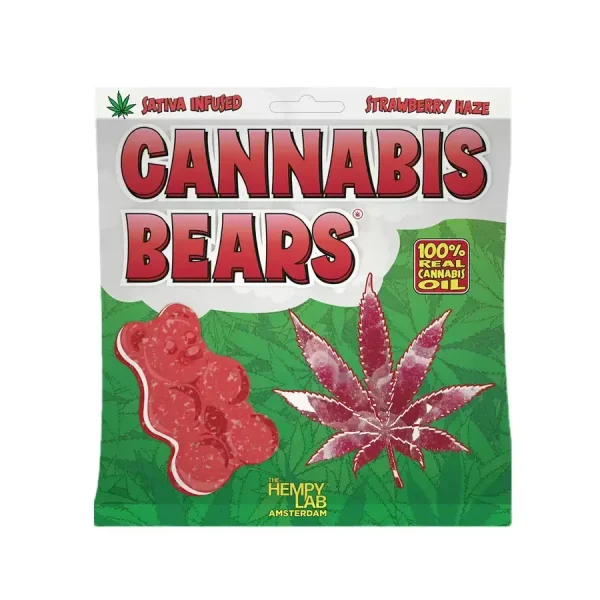 Gummies CBD Cannabis Bears - Strawberry Haze