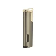 Briquet chic et élégant, cadeau parfait pour homme ou femme. briquet flamme tempete puissante. rechargeable en gaz.