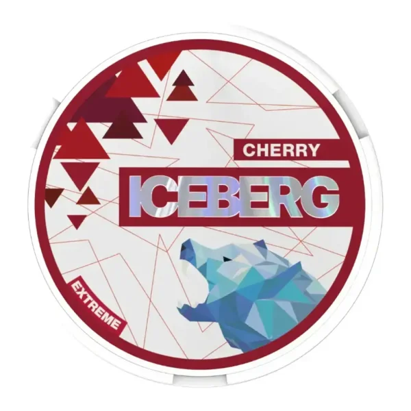 snus iceberg cherry - nicopouches cerise de la marque ICEBERG