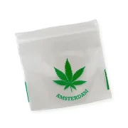 Sachet zip hermétique transparent LEAF 40x40