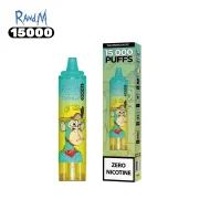 Puff 15000 taff sans nicotine TORNADO RANDM goût pastèque glacé