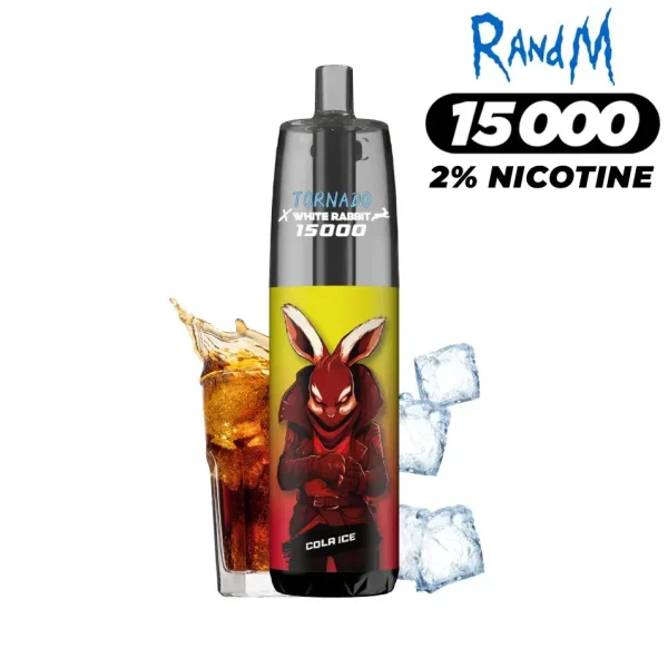 Puff Tornado White Rabbit 15000 Cola ice - 2% de Nicotine