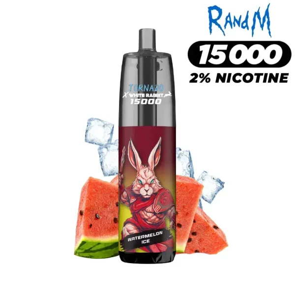 Puff Tornado White Rabbit 15000 watermelon ice - 2% de Nicotine