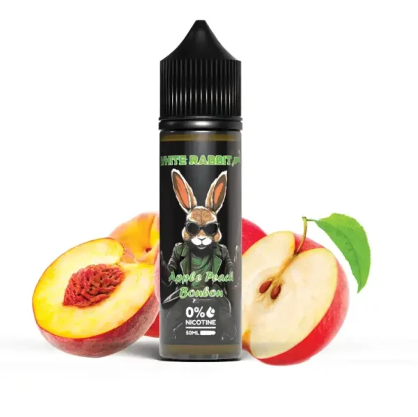 E-liquide White Rabbit 50 ml - Apple Peach Bonbon