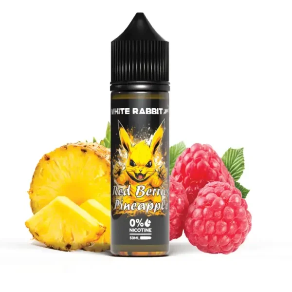 E-liquide White Rabbit 50 ml – Red Berries Pineapple