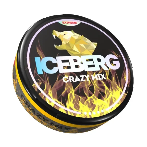 Nicopouches ICEBERG - 50 mg - Crazy Mix (Tutti Frutti)