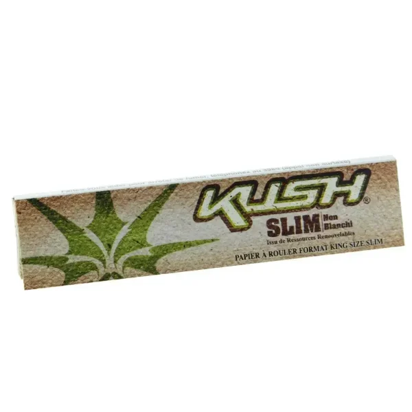 feuille à rouler non blanchie longue slim de la marque KUSH