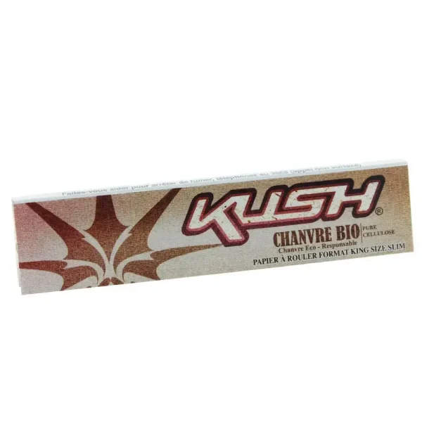 Carnet feuilles slim KUSH au Chanvre Bio