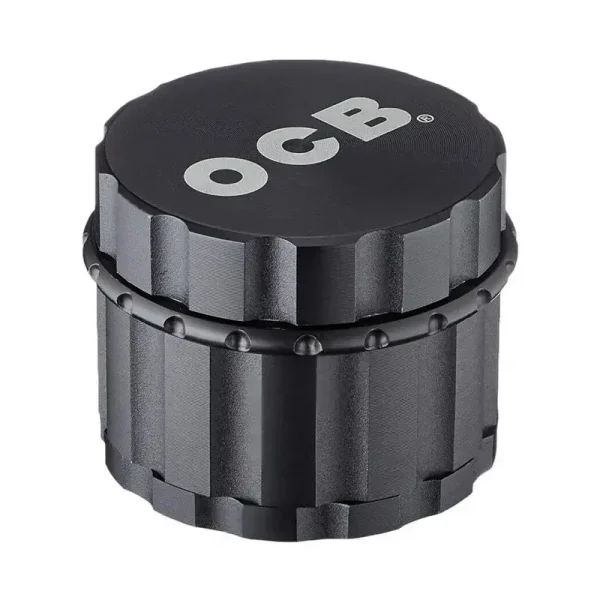 grinder weed metal 4 parties noir OCB