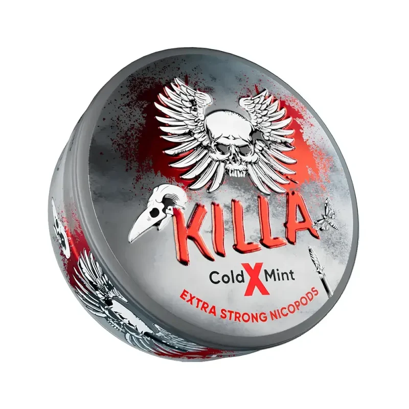 Snus KILLA Cold Mint 16 mg - Disponible au meilleur prix