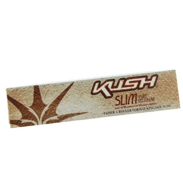 Carnet feuilles slim KUSH Pure cellulose