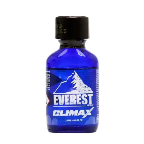 flacon Poppers Everest Climax 25 ml nitrite N-pentyl intensité et plaisir