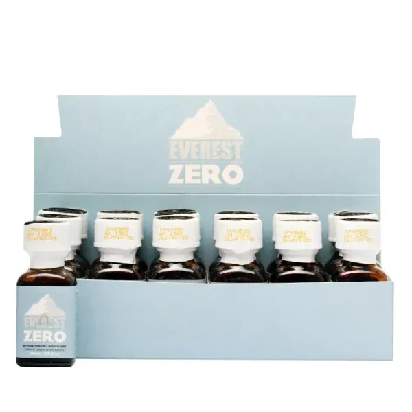 Poppers Everest ZERO - Flacon 25 ml - Display de 18