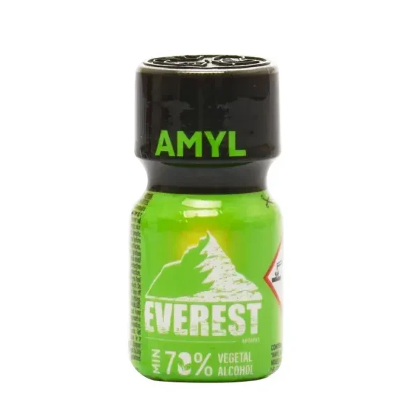 Poppers Everest Green 10 ml - nitrite de propyle - relaxation, montée rapide puissant