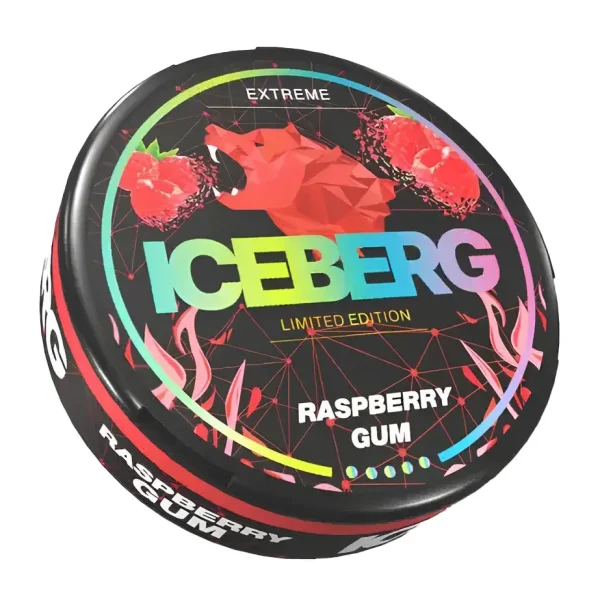 Nicopouches ICEBERG 50 mg - Raspberry Gum