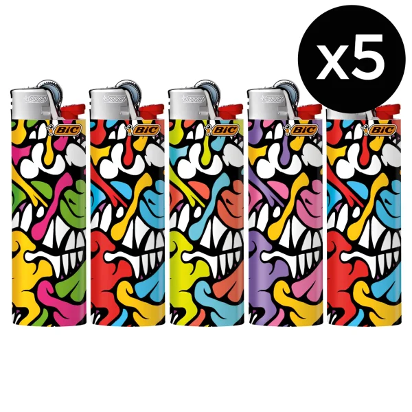 Briquet BIC Mini Acid24 BEBAR x5