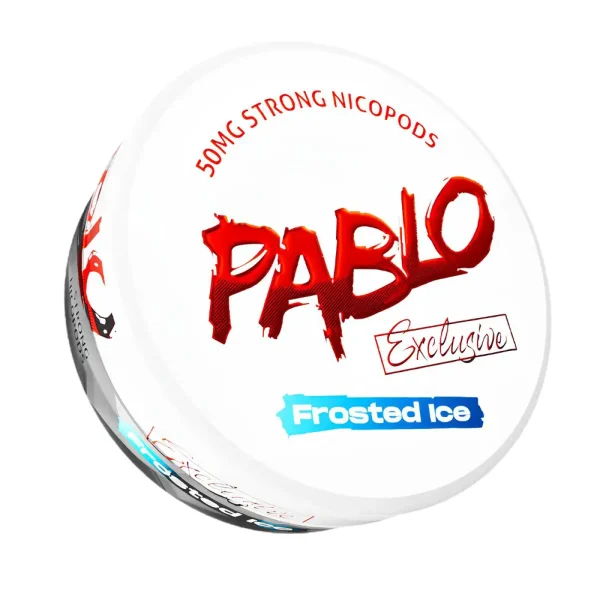 PABLO SNUS 50 mg - Frosted Ice (Menthe glaciale)