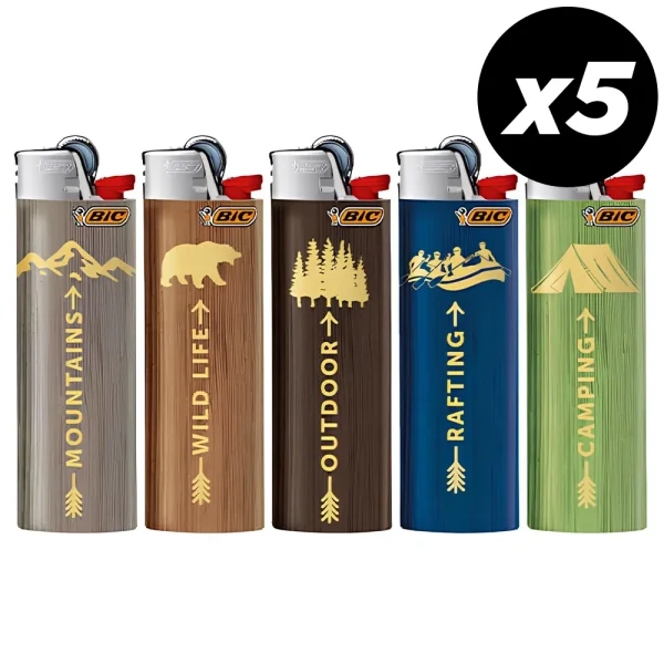 Briquet BIC Mini Adventure x5