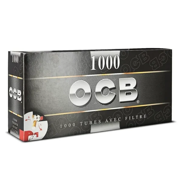 Tubes OCB avec filtre - Boite de 1000